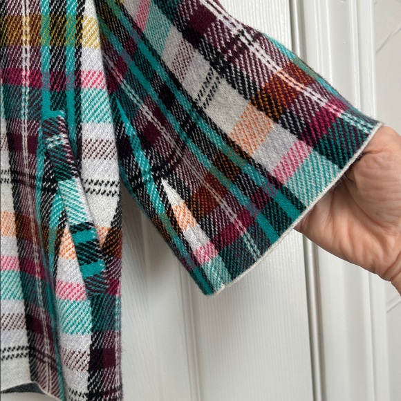 ANTHROPOLOGIE Rosetta Cropped Plaid Jacket in Small - Picture 6 of 14